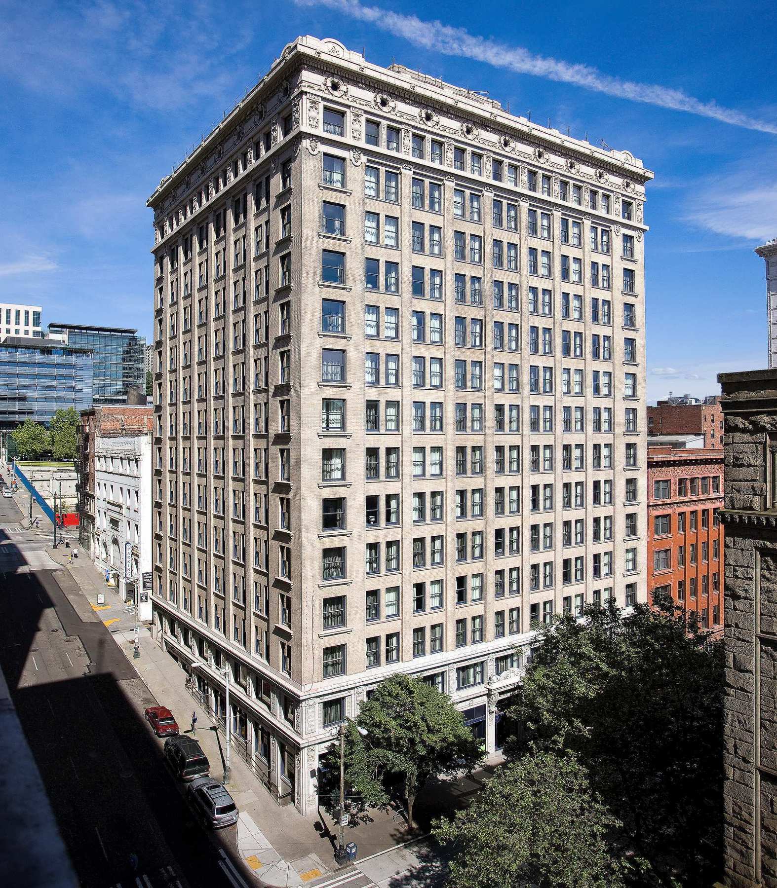 Отель Courtyard Seattle Downtown / Pioneer Square Экстерьер фото